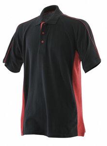 Finden & Hales LV322 - Polo Sports Black/ Red