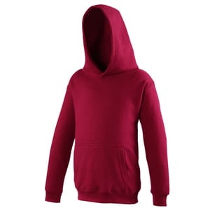 AWDis Hoods JH01J - Sweat-shirt à capuche Enfant Red Hot Chilli