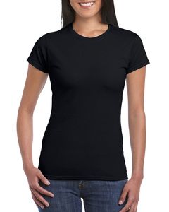 Gildan GN641 - T-shirt manches courtes pour femme Softstyle Noir