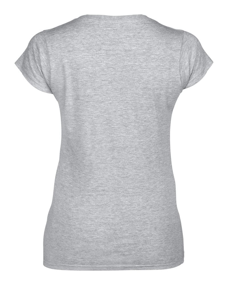 GILDAN GN647 - Ladies V-Neck T-Shirt Softstyle