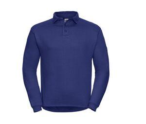 Russell JZ012 - Sweatshirt Col Polo Homme Bright Royal