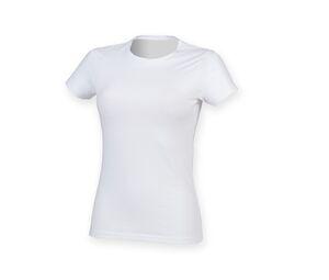 SF Women SK121 - Tee-shirt stretch femme Blanc
