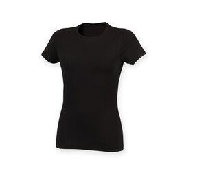 SF Women SK121 - Tee-shirt stretch femme Noir