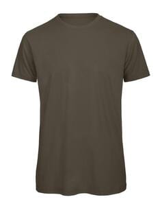 B&C BC042 - Tee Shirt Homme Coton Bio Kaki