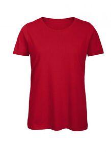 B&C BC043 - Tee-shirt femme coton organique Red
