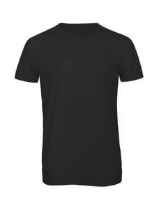 B&C BC055 - Tee-shirt homme Tri-blend Noir