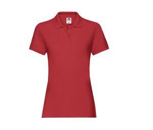 FRUIT OF THE LOOM SC386 - Polo femme coton 180 Red