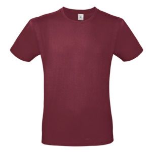 B&C BC01T - Tee-shirt homme col rond 150 Bourgogne