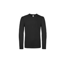 B&C BC05T - Tee-shirt homme manches longues Noir