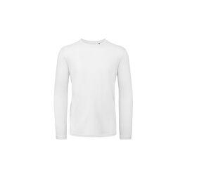 B&C BC070 - Tee-shirt coton bio homme LSL Blanc