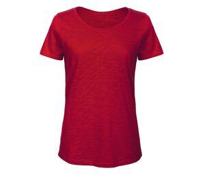 B&C BC047 - Tee-shirt femme Slub en coton organique