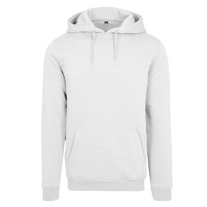 BUILD YOUR BRAND BY011 - Sweat capuche lourd Blanc