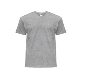 JHK JK145 - T-shirt Madrid Col Rond pour hommes Grey melange