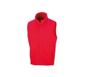 RESULT RS116 - Bodywarmer micropolaire Red
