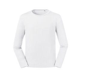 RUSSELL RU100M - T-shirt organique manches longues homme Blanc