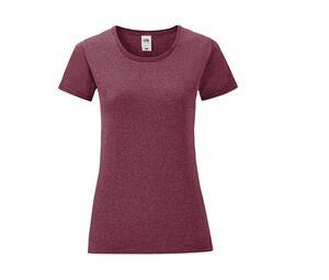 FRUIT OF THE LOOM SC151 - Tee-shirt col rond 150 Bourgogne