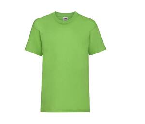 Fruit of the Loom SC231 - Tee shirt Enfant Value Weight Lime