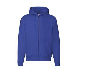 FRUIT OF THE LOOM SC274 - Capuche Grand Zip Royal Blue