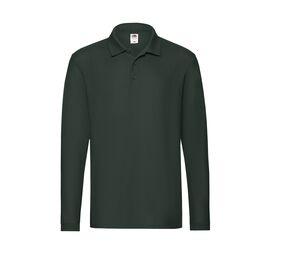 FRUIT OF THE LOOM SC384 - Premium Polo Long Sleeves Forest Green