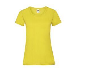 FRUIT OF THE LOOM SC600 - Lady-Fit Valueweight Yellow