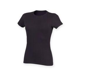 SF Women SK121 - Tee-shirt stretch femme Navy