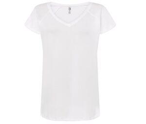 JHK JK411 - T-shirt femme style urbain Blanc
