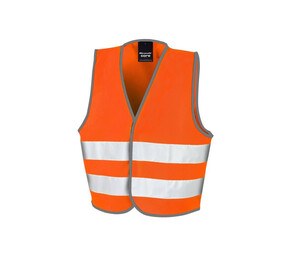 RESULT RS20J - Kid Safety Vest Fluorescent Orange