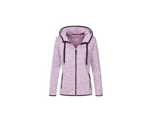 STEDMAN ST5950 - Veste polaire tricotée femme Purple Melange