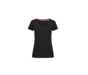 STEDMAN ST9130 - Tee-shirt femme col V Black Opal
