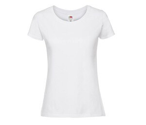 FRUIT OF THE LOOM SC200L - Tee-shirt femme 195 Blanc