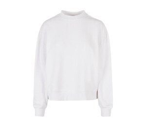 BUILD YOUR BRAND BY212 - Sweat col rond femme Blanc