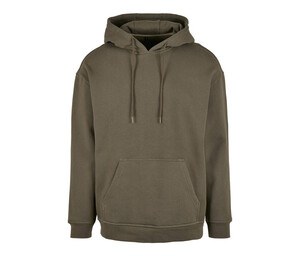 BUILD YOUR BRAND BYB006 - Sweat capuche ample Olive