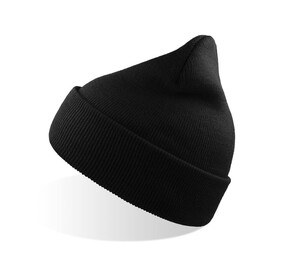 ATLANTIS HEADWEAR AT235 - Bonnet en polyester recyclé Noir