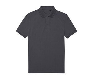 B&C BCU428 - Polo homme 65/35 en polyester recyclé Dark Grey